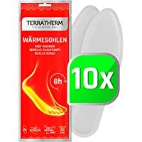 TerraTherm Plantillas Calentadoras - 10 Pares- calientapiés- Almohadillas térmicas- 100% Calor Natural- Almohadillas…